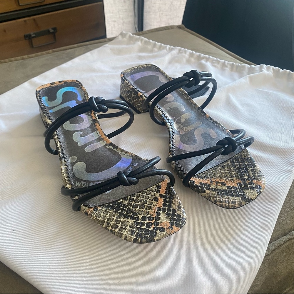 Sam Edelman black Leather Sandals US:7M
